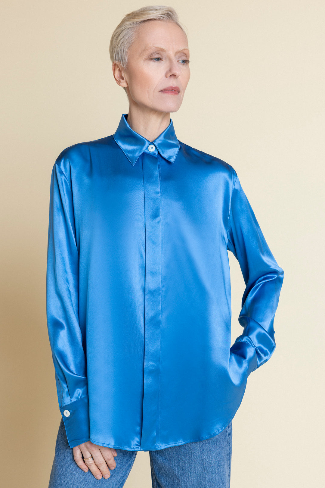 トップス Order Made Silk Shirt la_katz_lookbook_24_2x3_web-